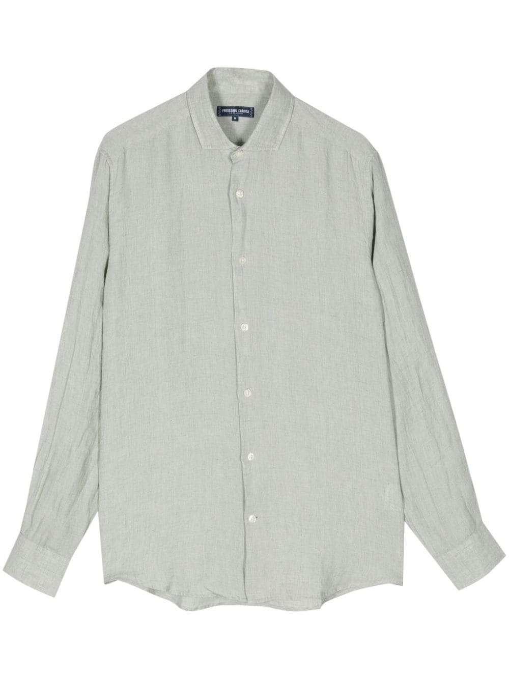 Shop Frescobol Carioca Antonio Linen Shirt