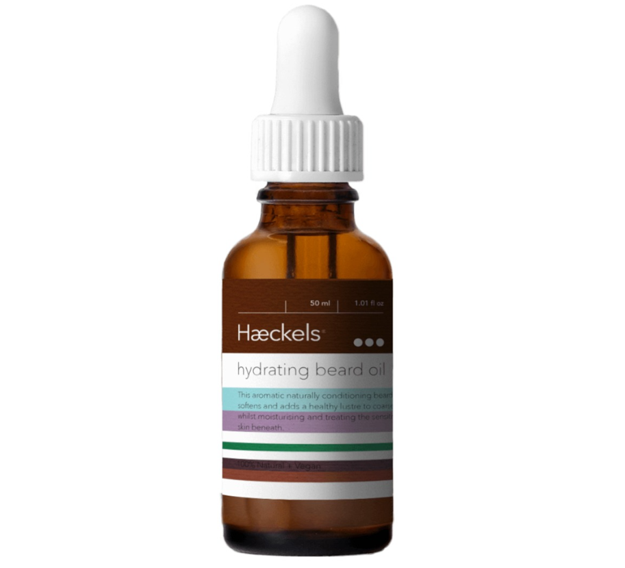 Haeckels Hydrating Beard Oil - 50ml In Brown