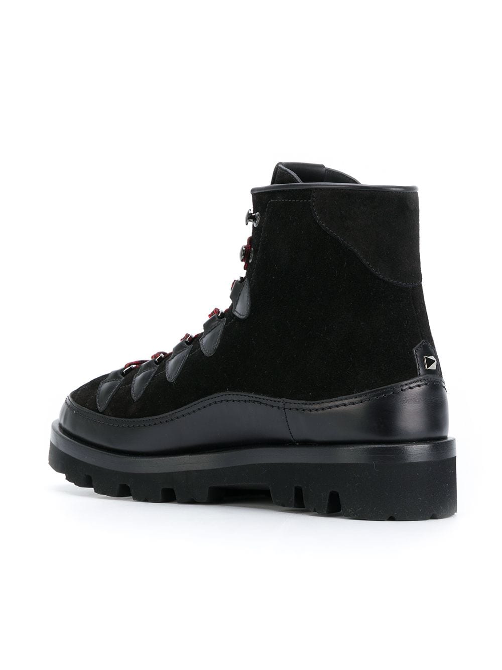 Shop Valentino Lace-up Boots