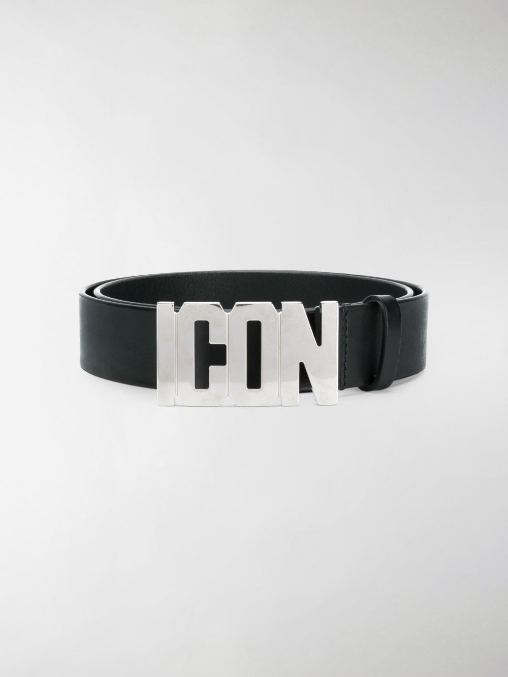 Shop Dsquared2 Icon Plaque Belt