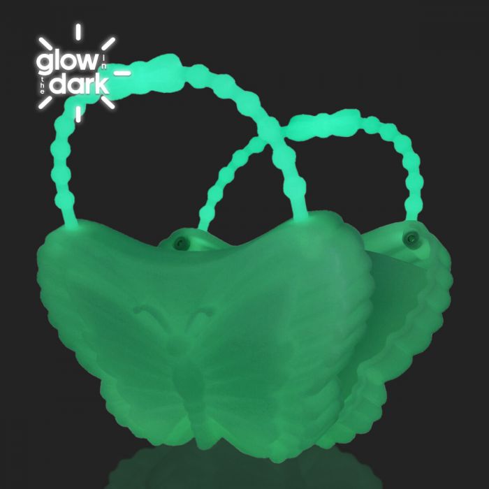 Shop Forbitches Glow In The Dark Butterfly Frame Tote