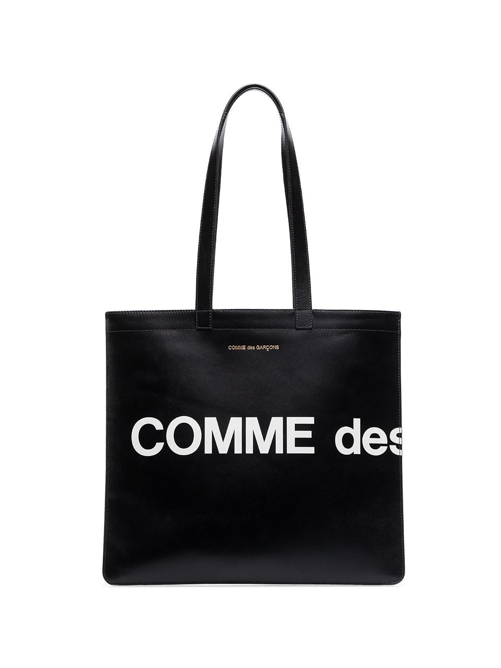 Shop Comme Des Garçons Logo Tote Bag