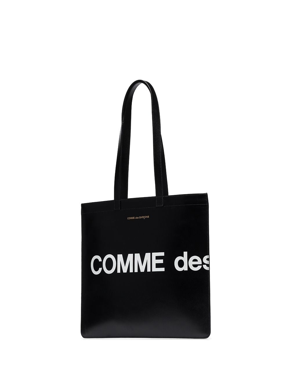 Shop Comme Des Garçons Logo Tote Bag