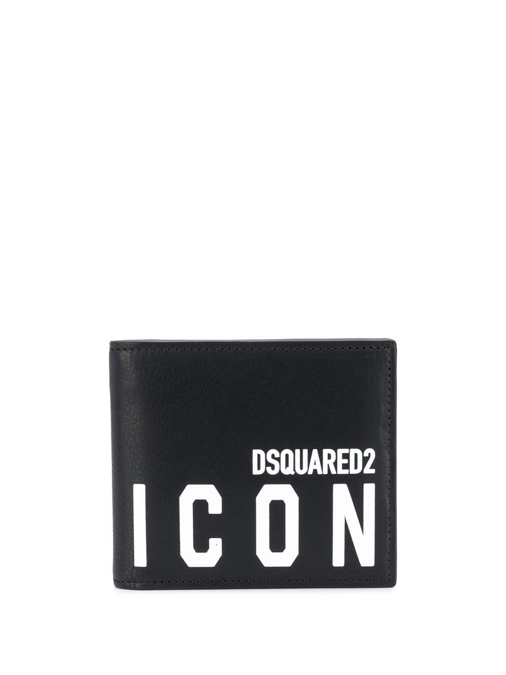 Shop Dsquared2 Icon Logo Print Wallet