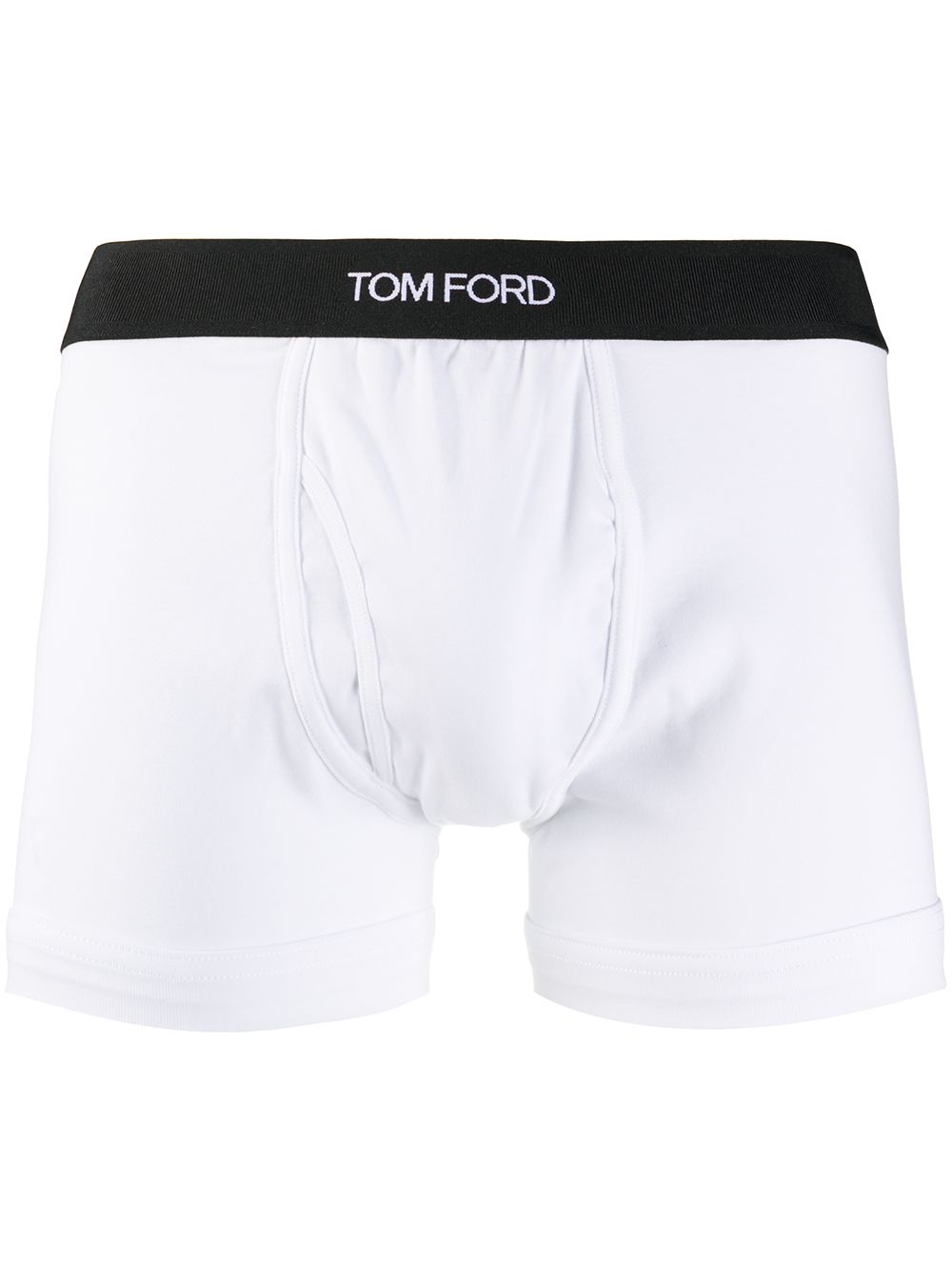 Shop Tom Ford Logo Waistband Boxer Briefs