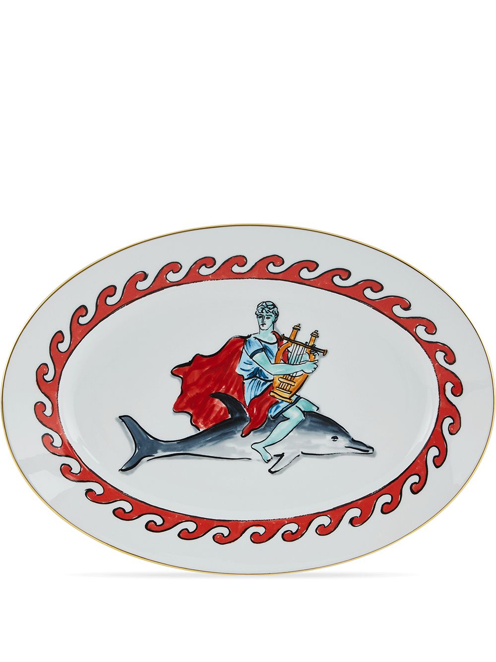 Shop Ginori 1735 Il Viaggio Di Nettuno Serving Platter (34cm)