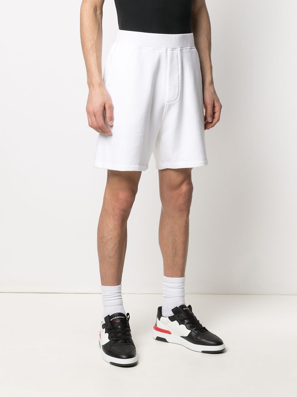 Shop Dsquared2 Icon Knee-length Track Shorts