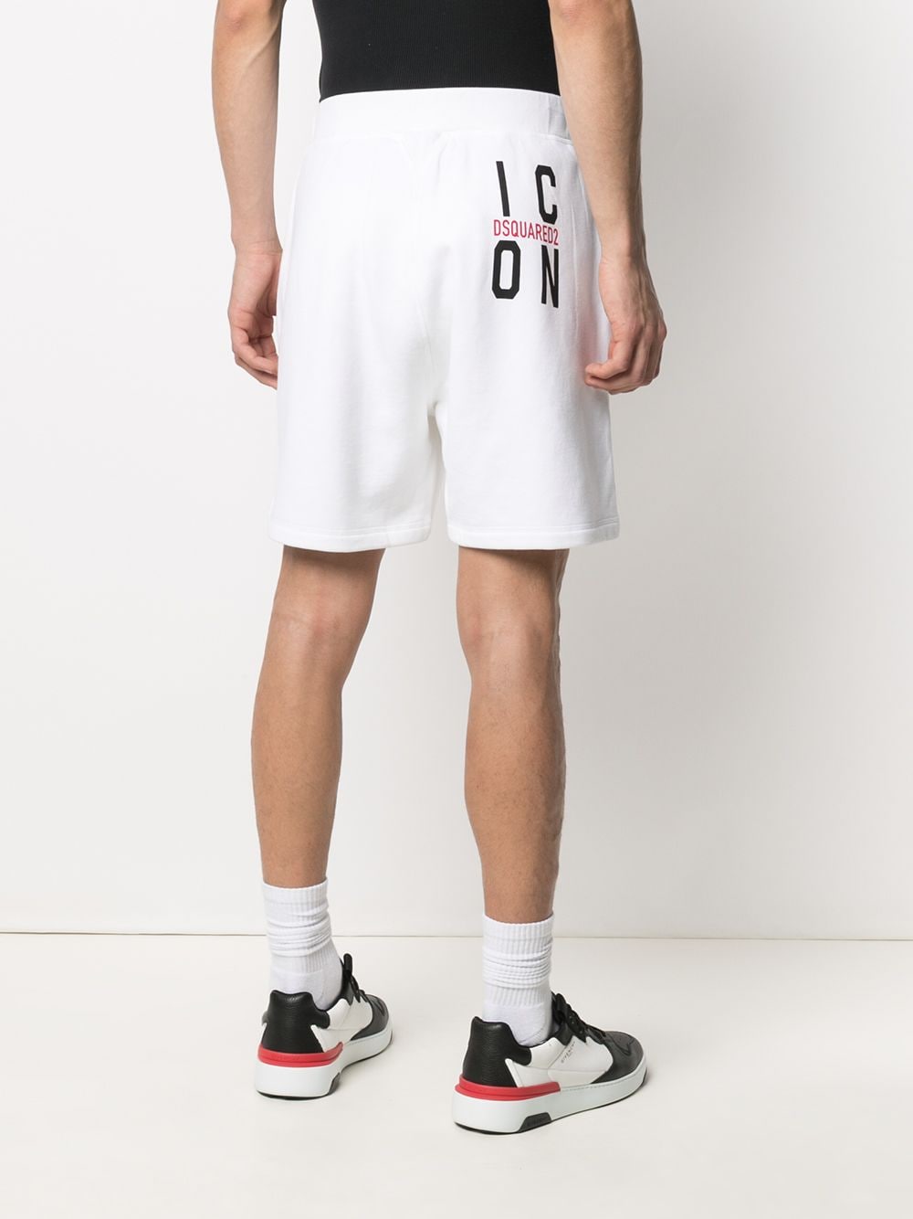 Shop Dsquared2 Icon Knee-length Track Shorts