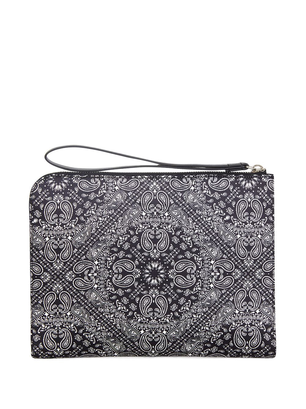 Shop Giuseppe Zanotti Fabian Paisley Print Clutch