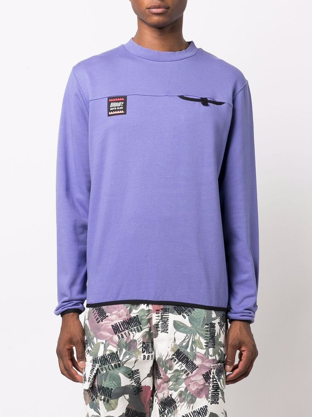 Shop Billionaire Boys Club Graphic-print Cotton Jumper