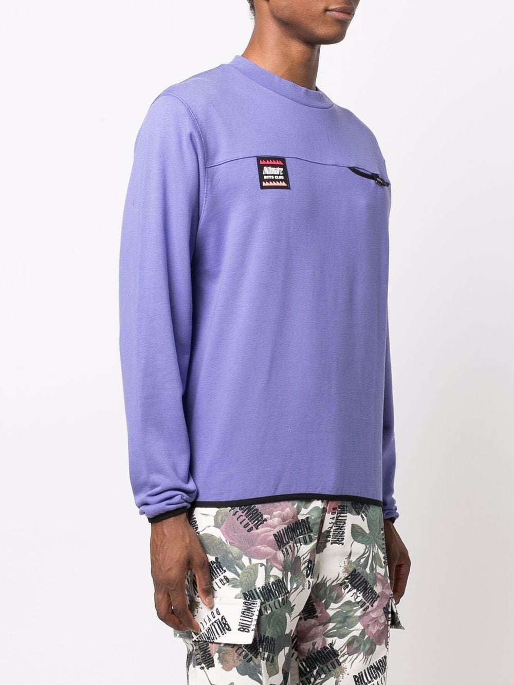 Shop Billionaire Boys Club Graphic-print Cotton Jumper