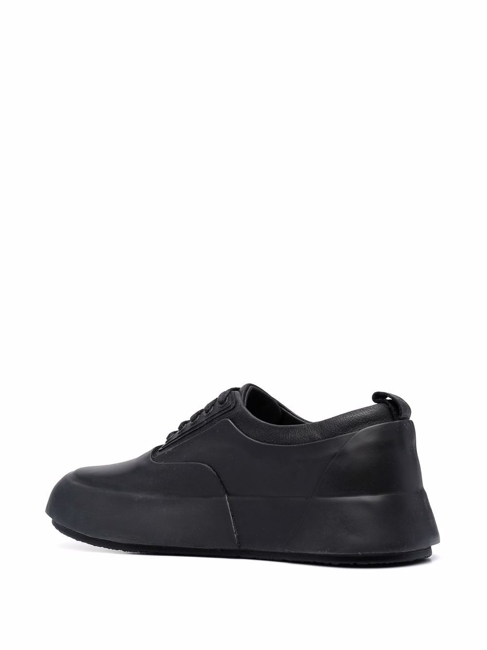 Shop Ambush Leather Mix Low Top Sneaker Black Off Wh