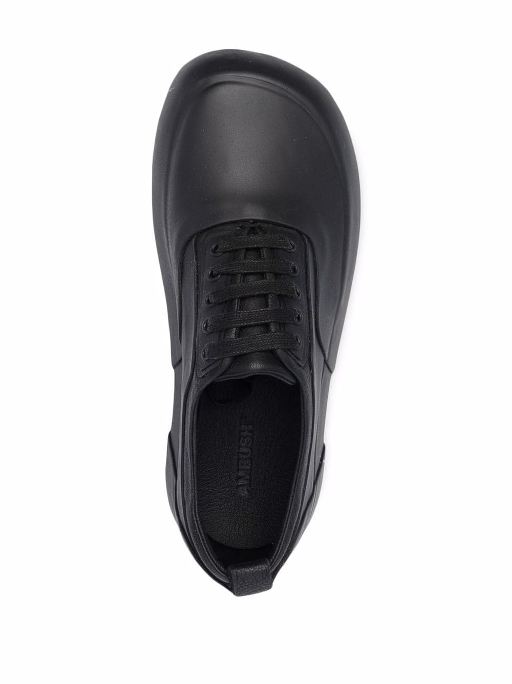 Shop Ambush Leather Mix Low Top Sneaker Black Off Wh