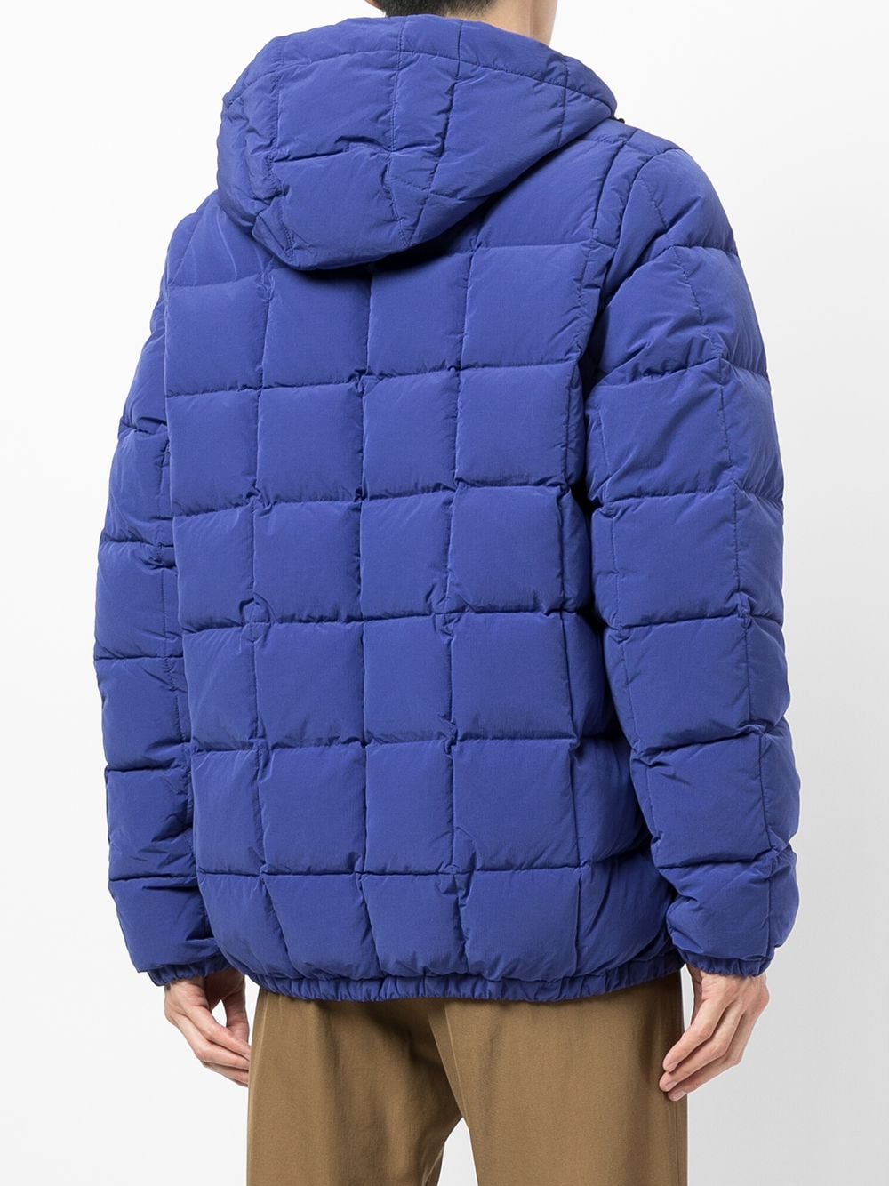 Shop Paul Smith Hooded Cotton-nylon Down Jacket