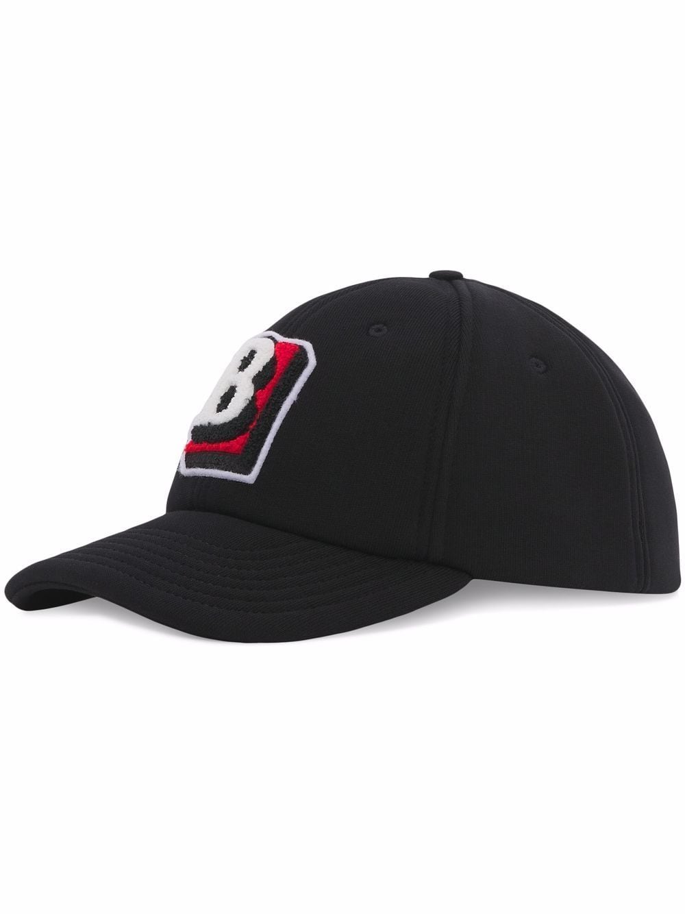 Shop Burberry Logo-patch Cotton Baseball Cap