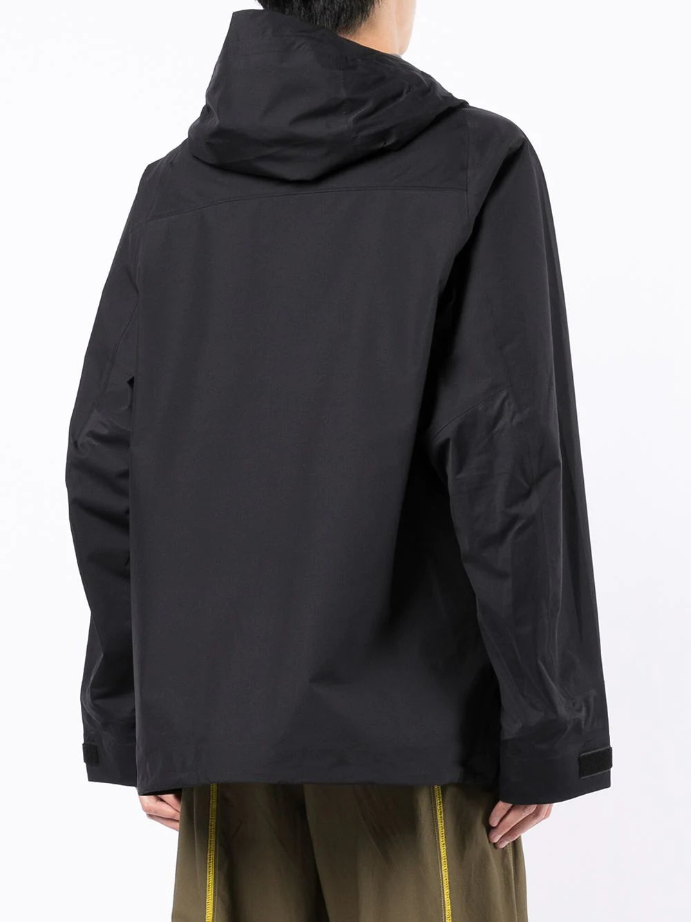 Shop White Mountaineering Hooded Zipped Jacket