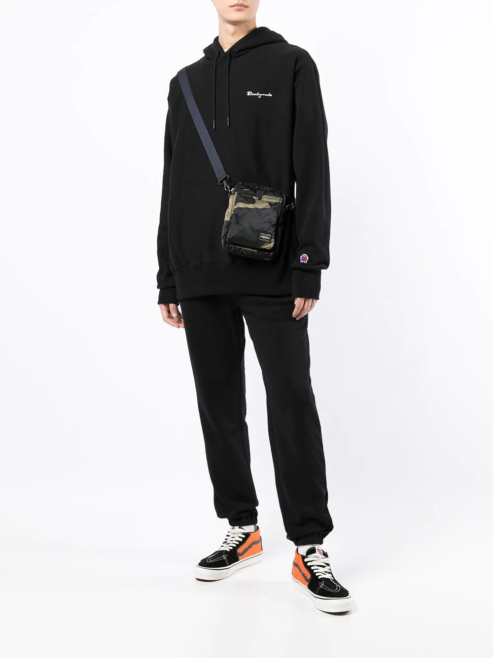 Shop Readymade Embroidered Logo Track Pants