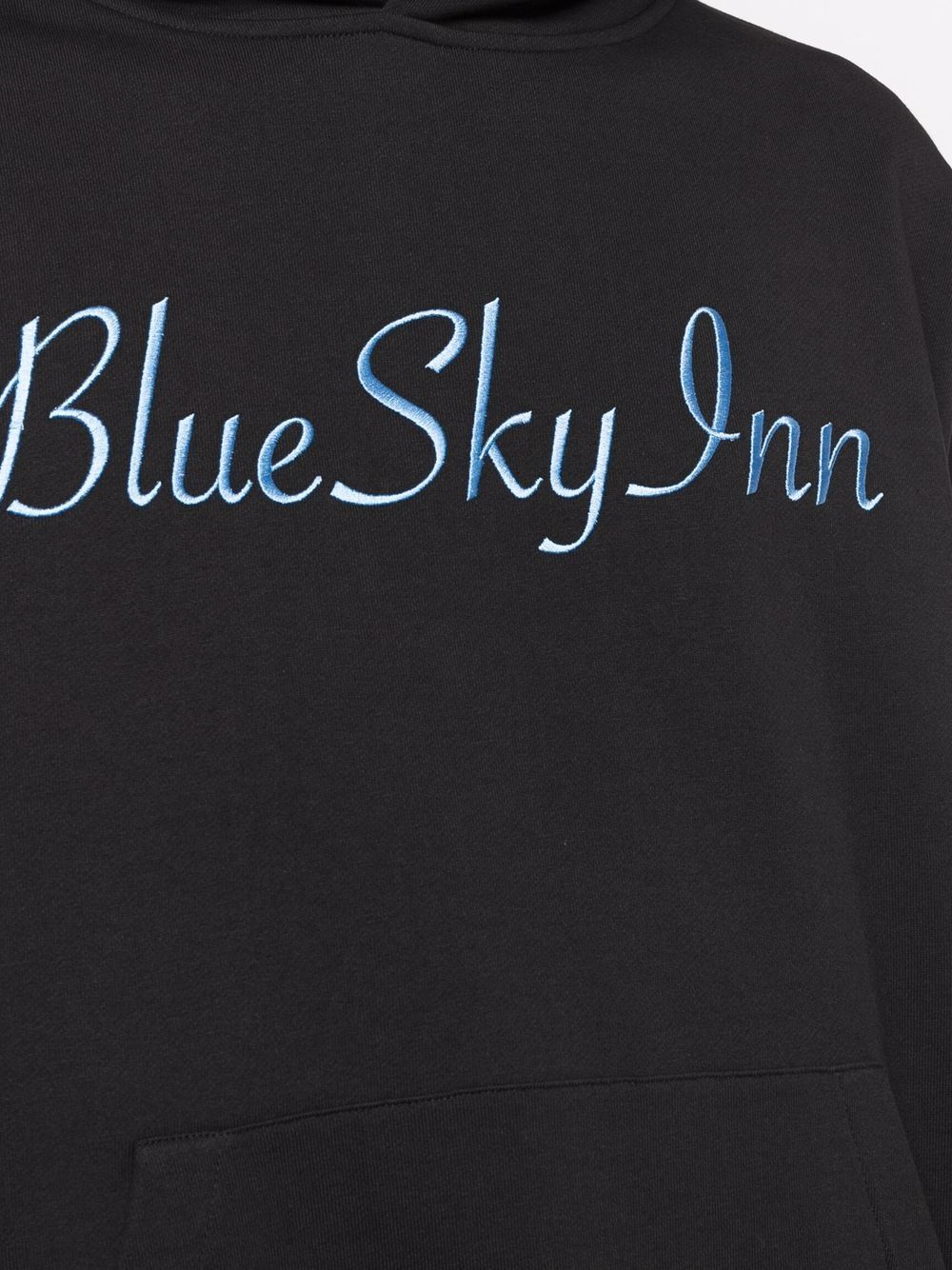 Shop Blue Sky Inn Logo-print Pullover Hoodie
