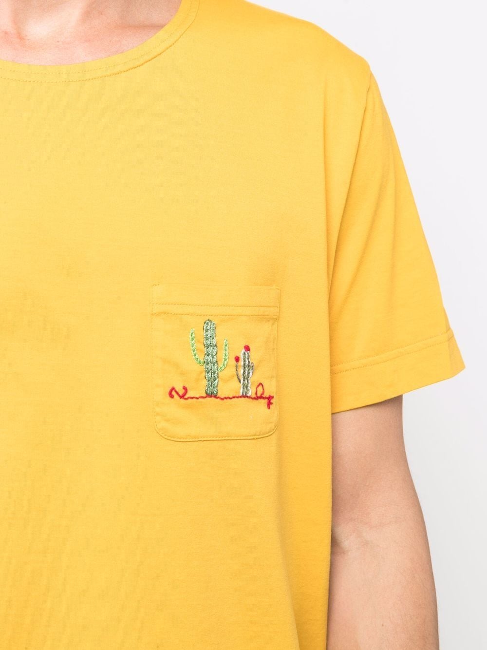 Shop Nick Fouquet Embroidered-design T-shirt