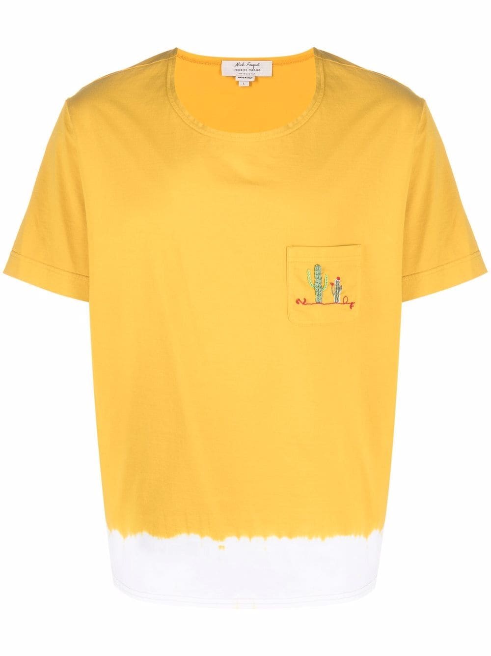 Shop Nick Fouquet Embroidered-design T-shirt