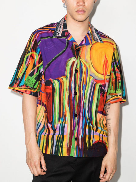 Givenchy X Josh Smith Printed Short-Sleeved Shirt – The Business Fashion
