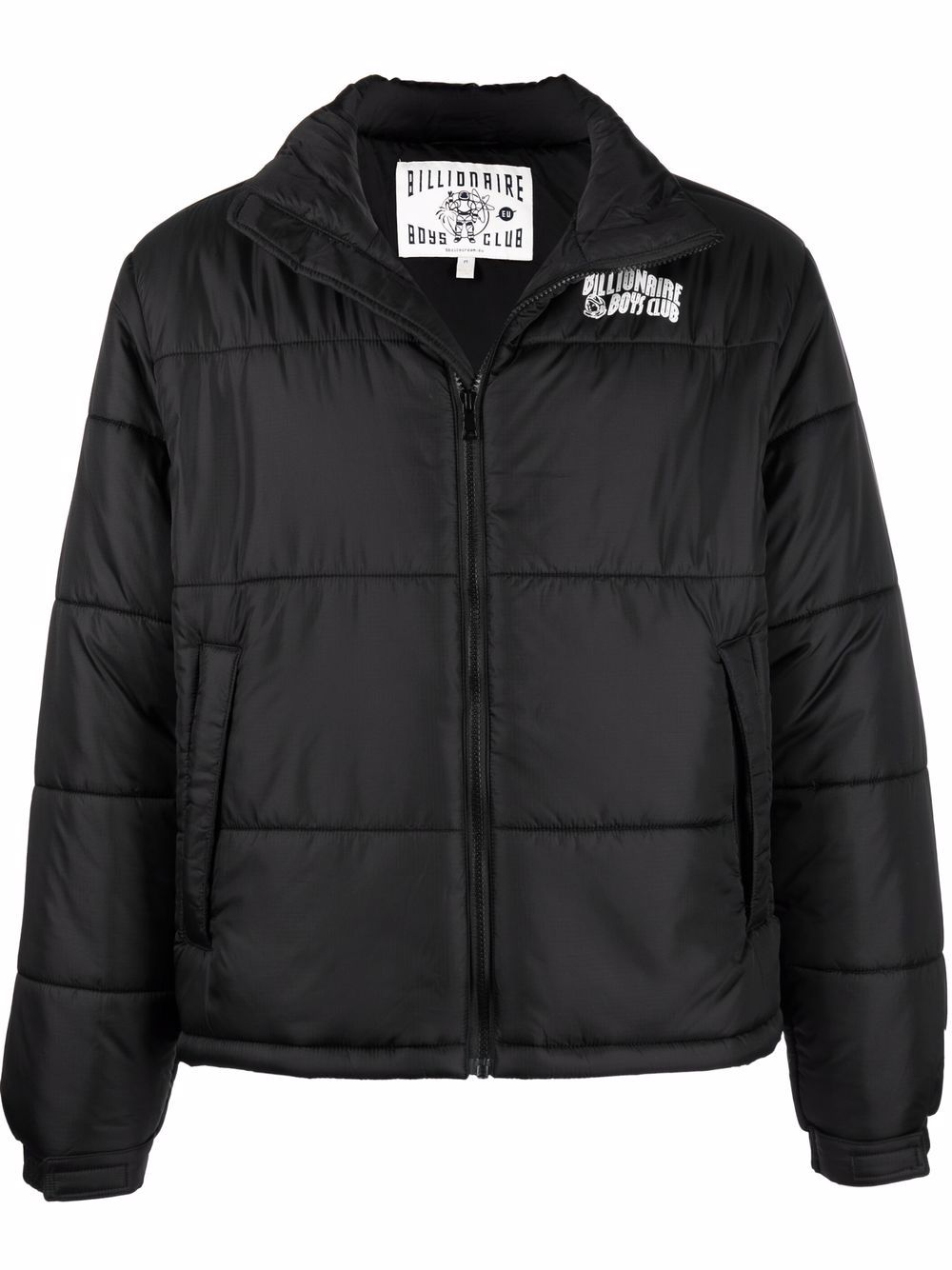 Shop Billionaire Boys Club Logo-print Padded Jacket