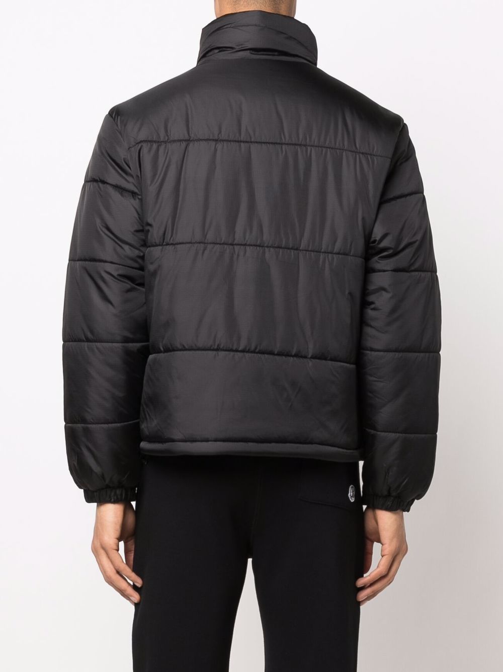 Shop Billionaire Boys Club Logo-print Padded Jacket