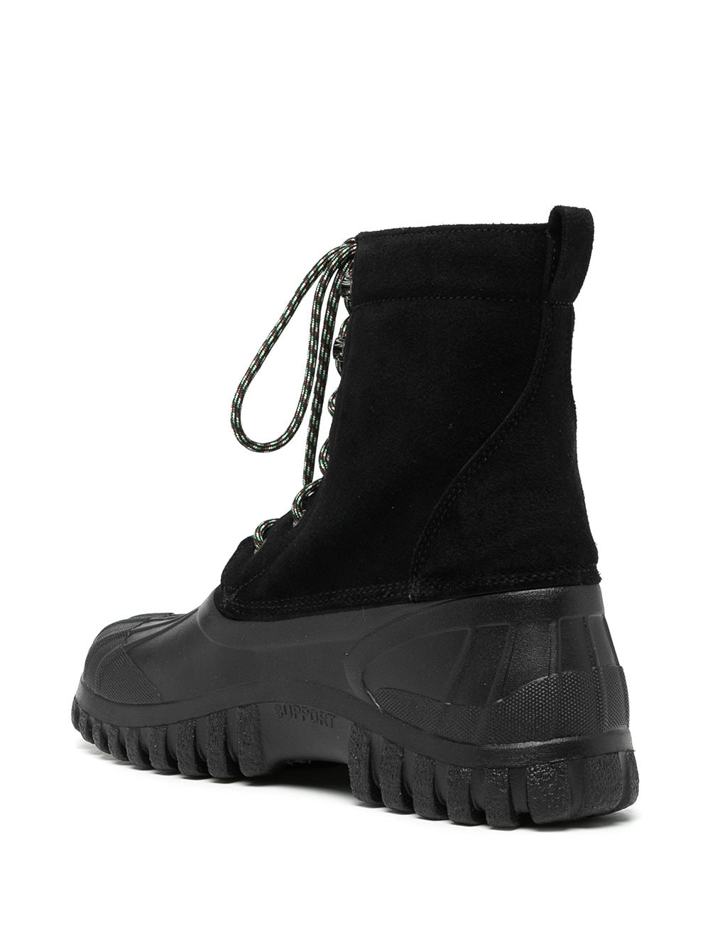 Shop Diemme Lace-up Rubber -panel Boots