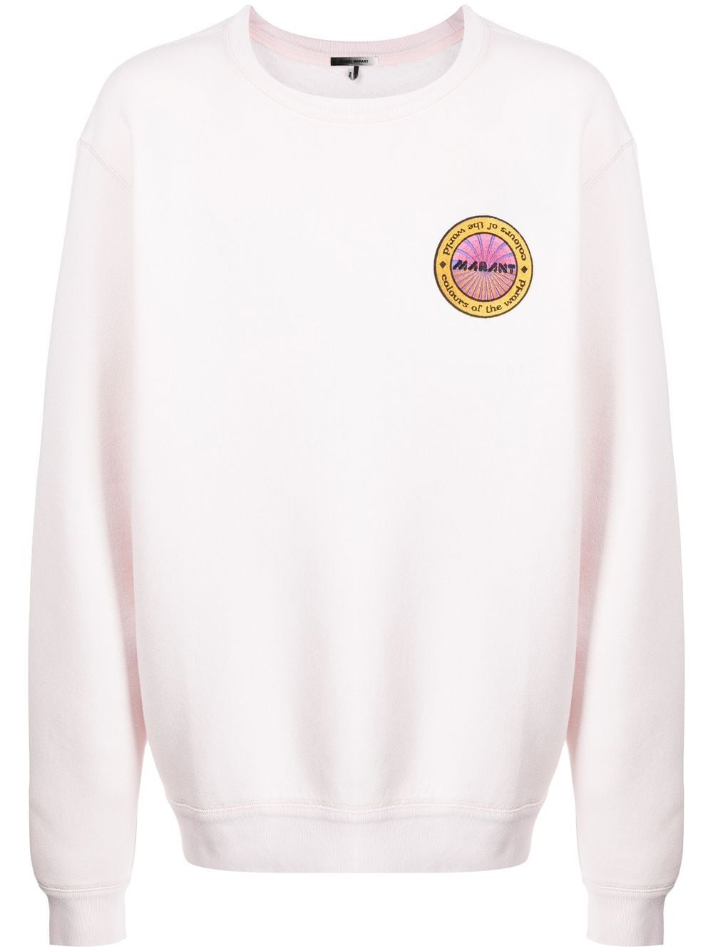 Shop Isabel Marant Logo-patch Sweatshirt