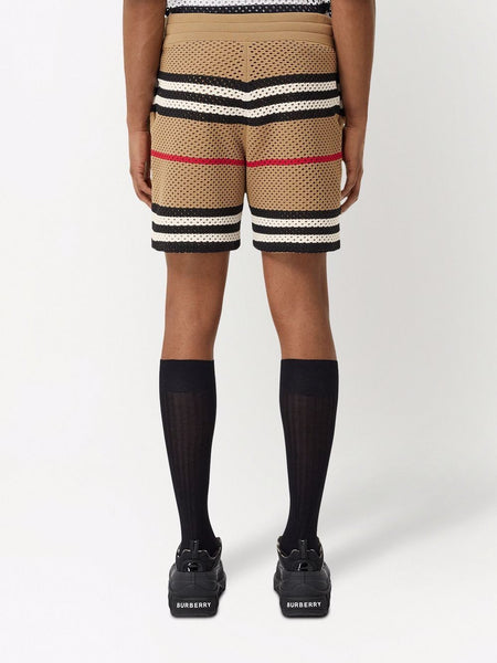 Burberry Icon Stripe Perforated Shorts – The Business Fashion