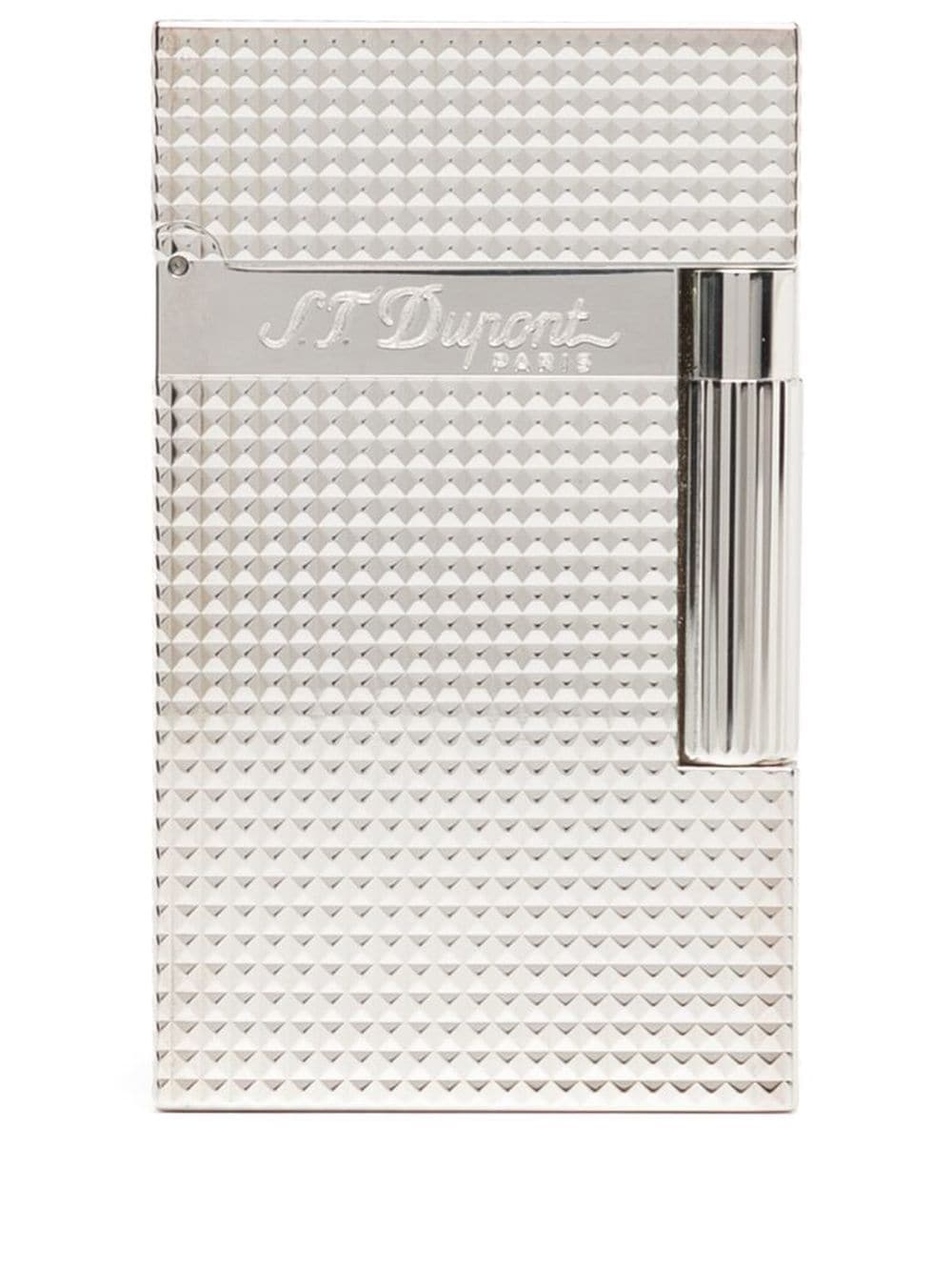 Shop St Dupont Engraved-logo Detail Lighter