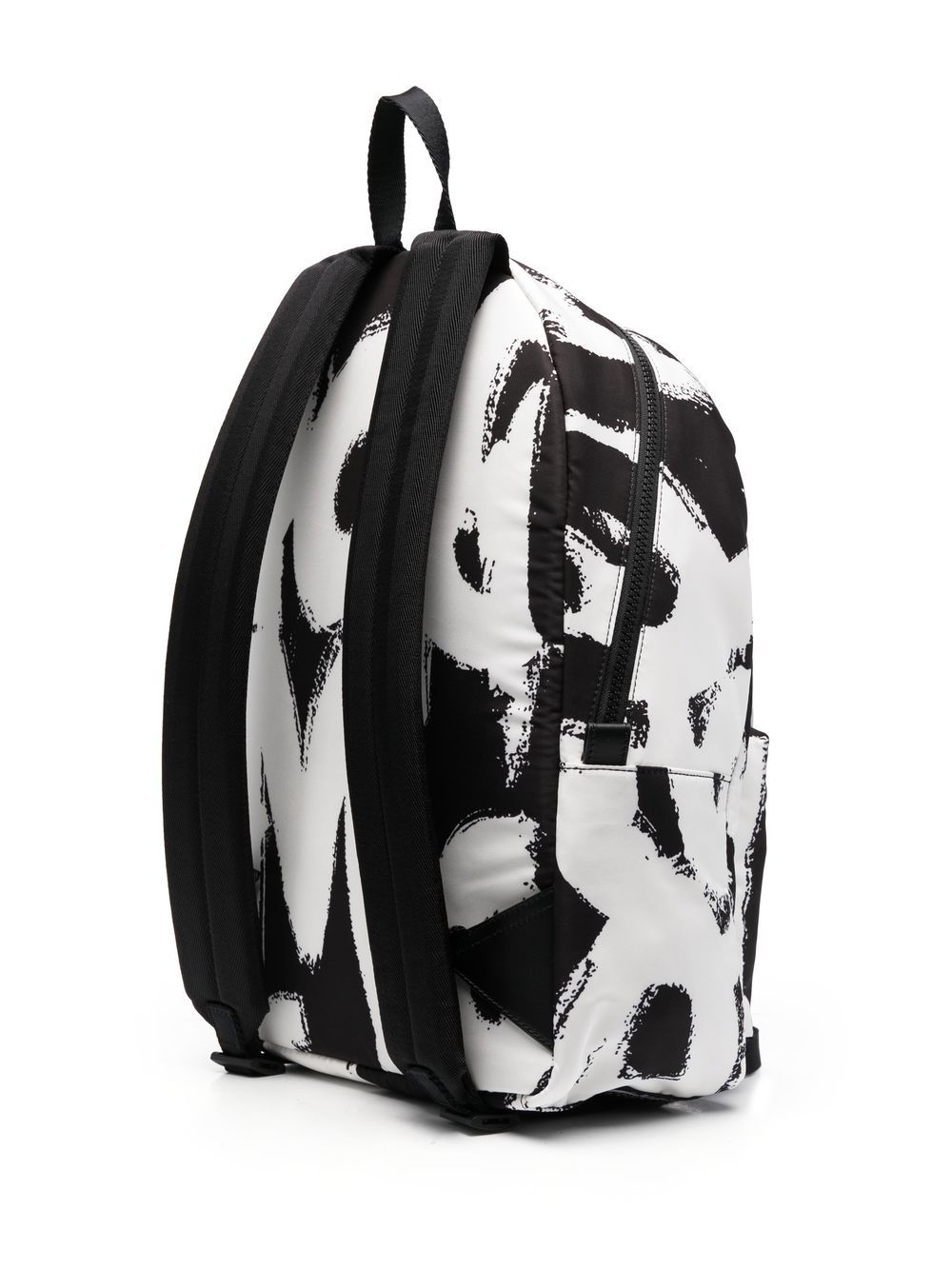 Shop Alexander Mcqueen Graffiti-print Backpack