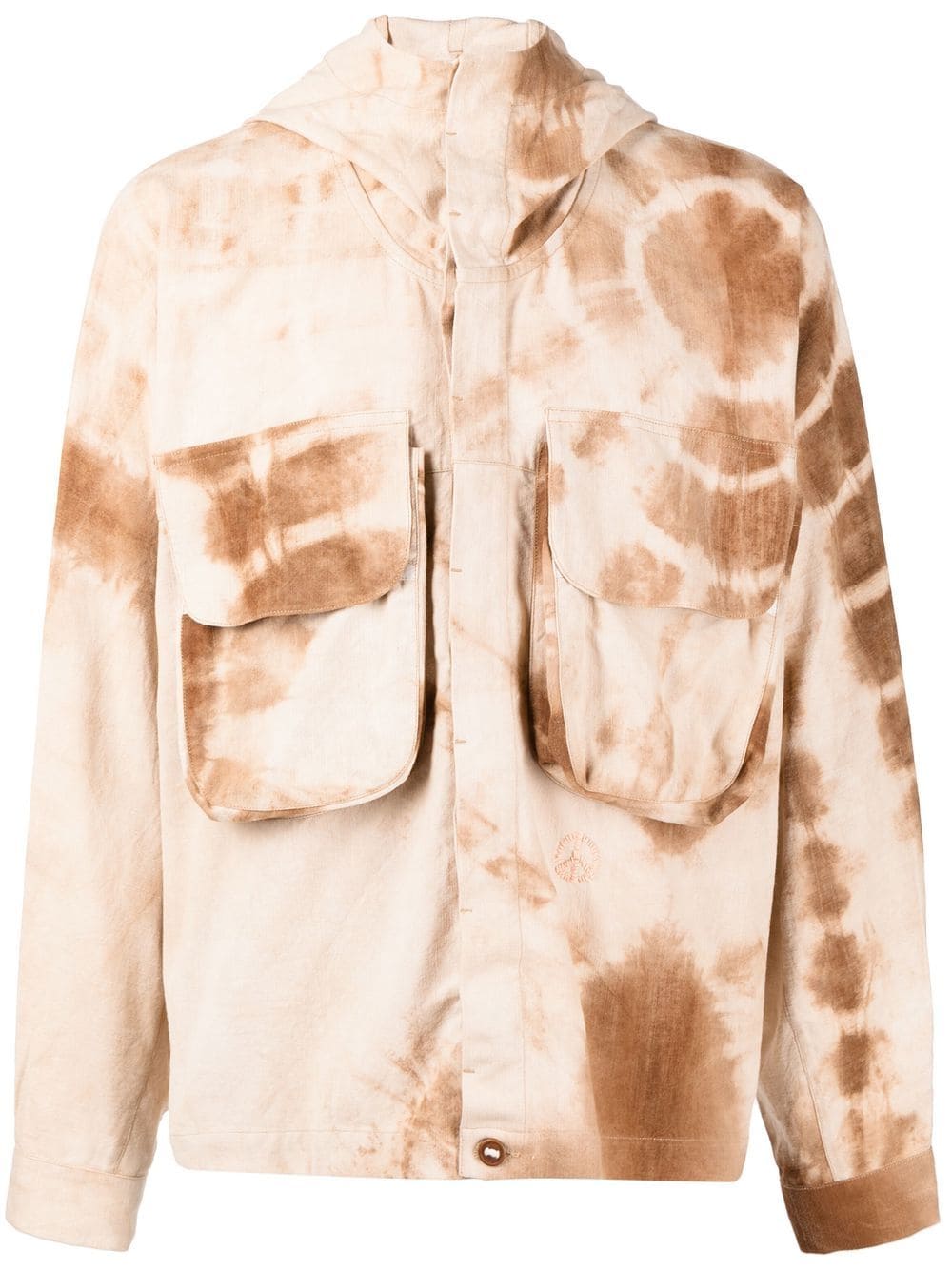 Shop Story Mfg. Forager Tie-dye Hooded Jacket