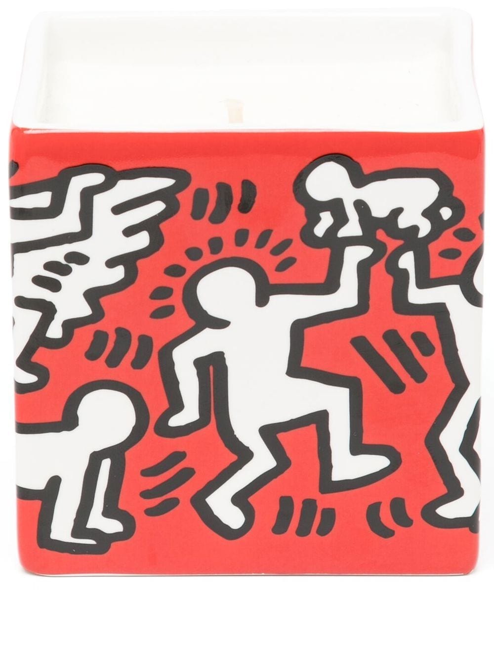 Shop Ligne Blanche Keith Haring Square Candle