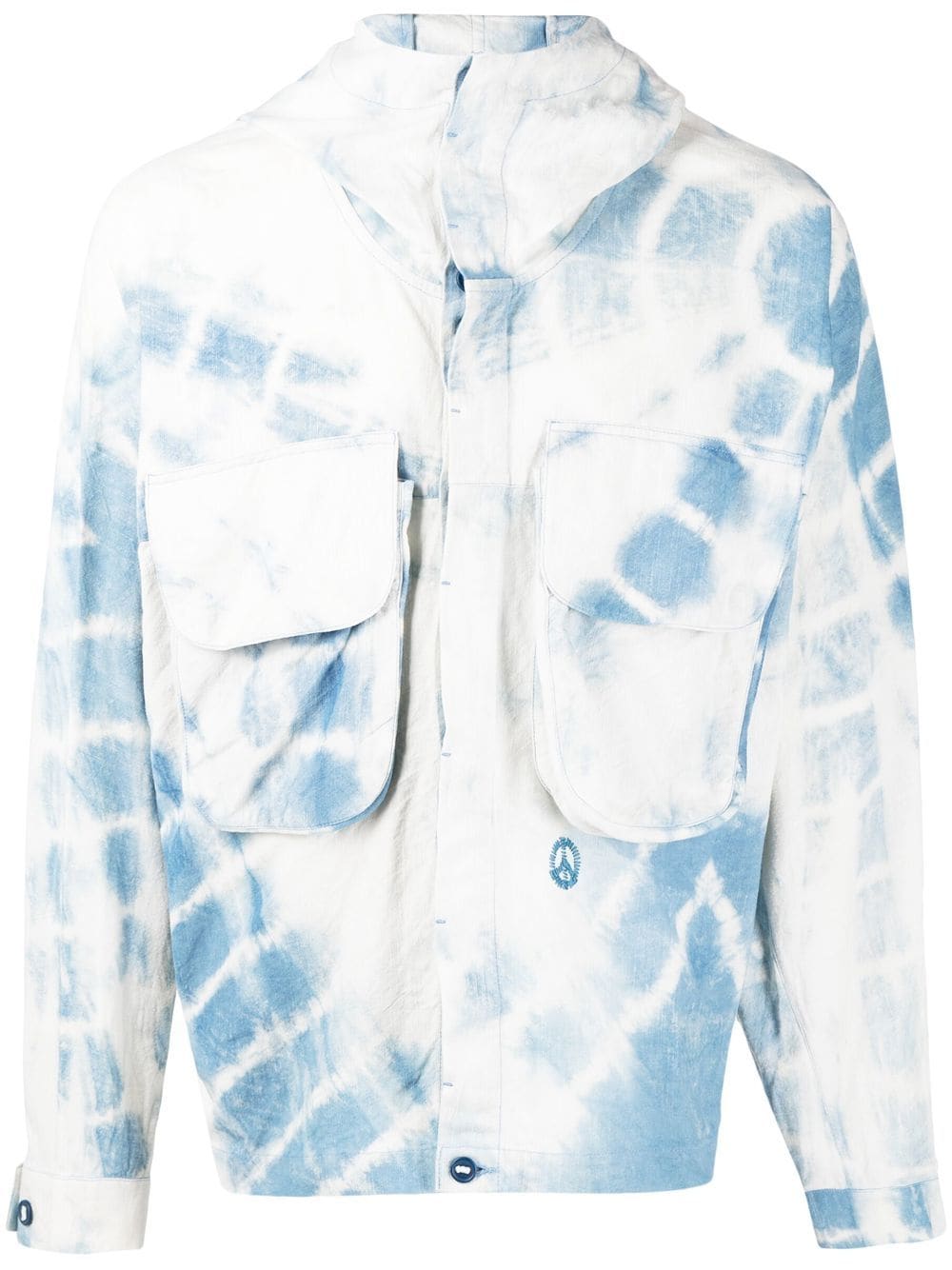 Shop Story Mfg. Forager Tie-dye Hooded Jacket