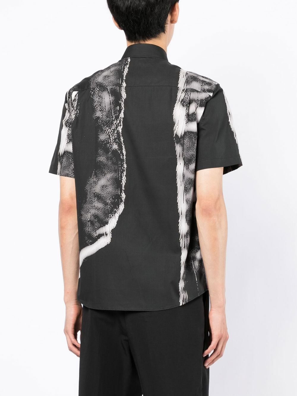 Shop Dunhill Graphic-print Short-sleeved Shirt