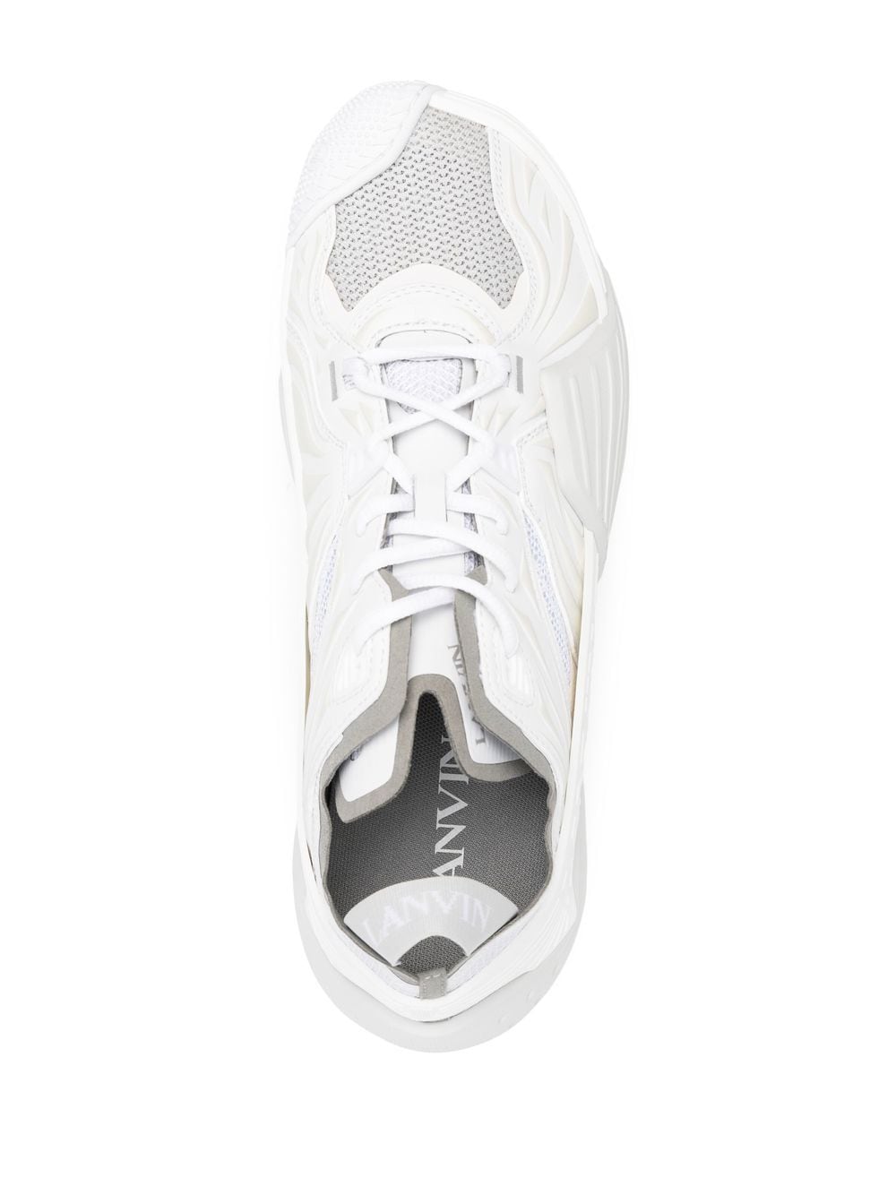Shop Lanvin Flash X-lace Sneakers