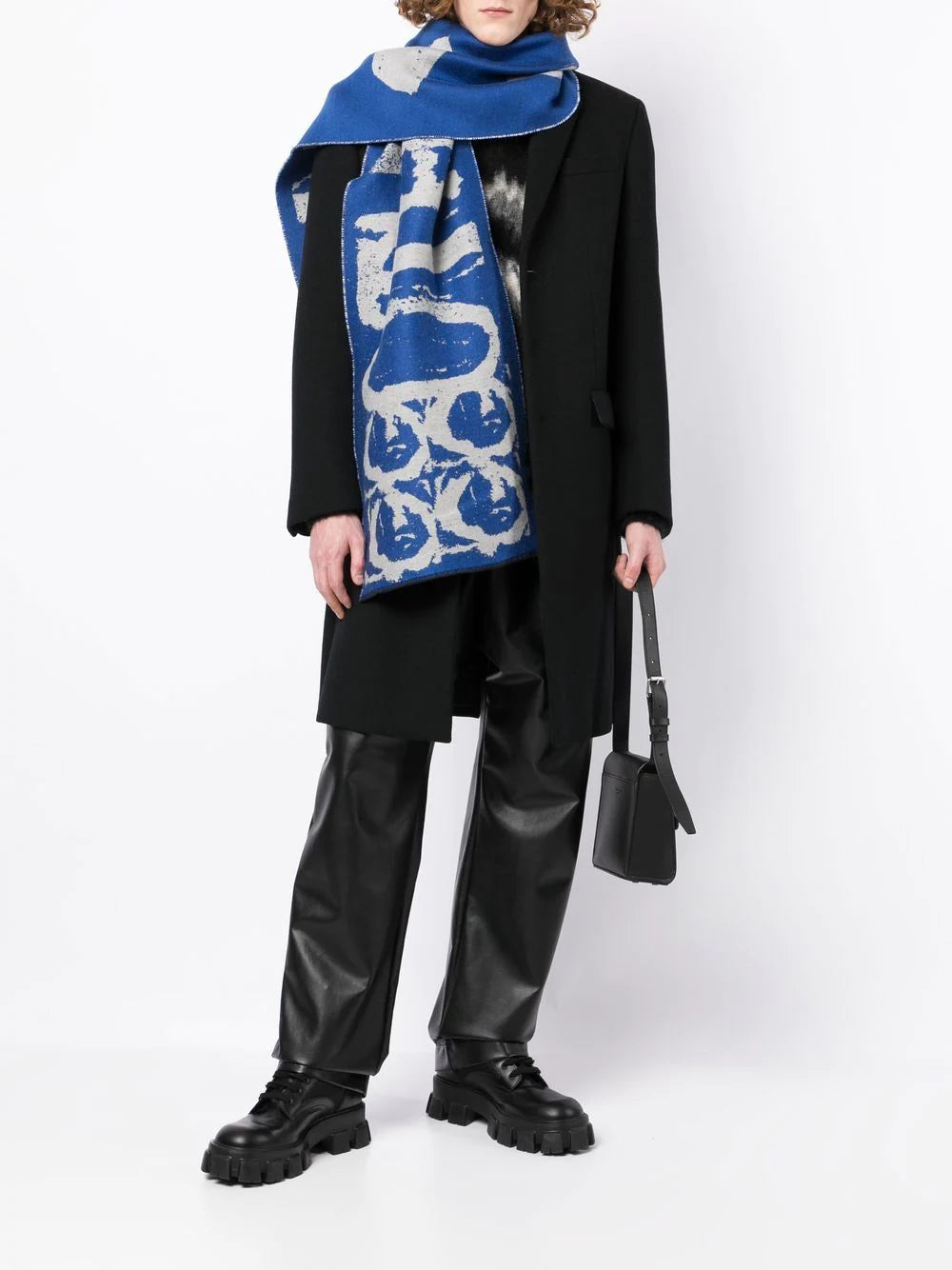 Shop Givenchy Embroidered Knitted Scarf