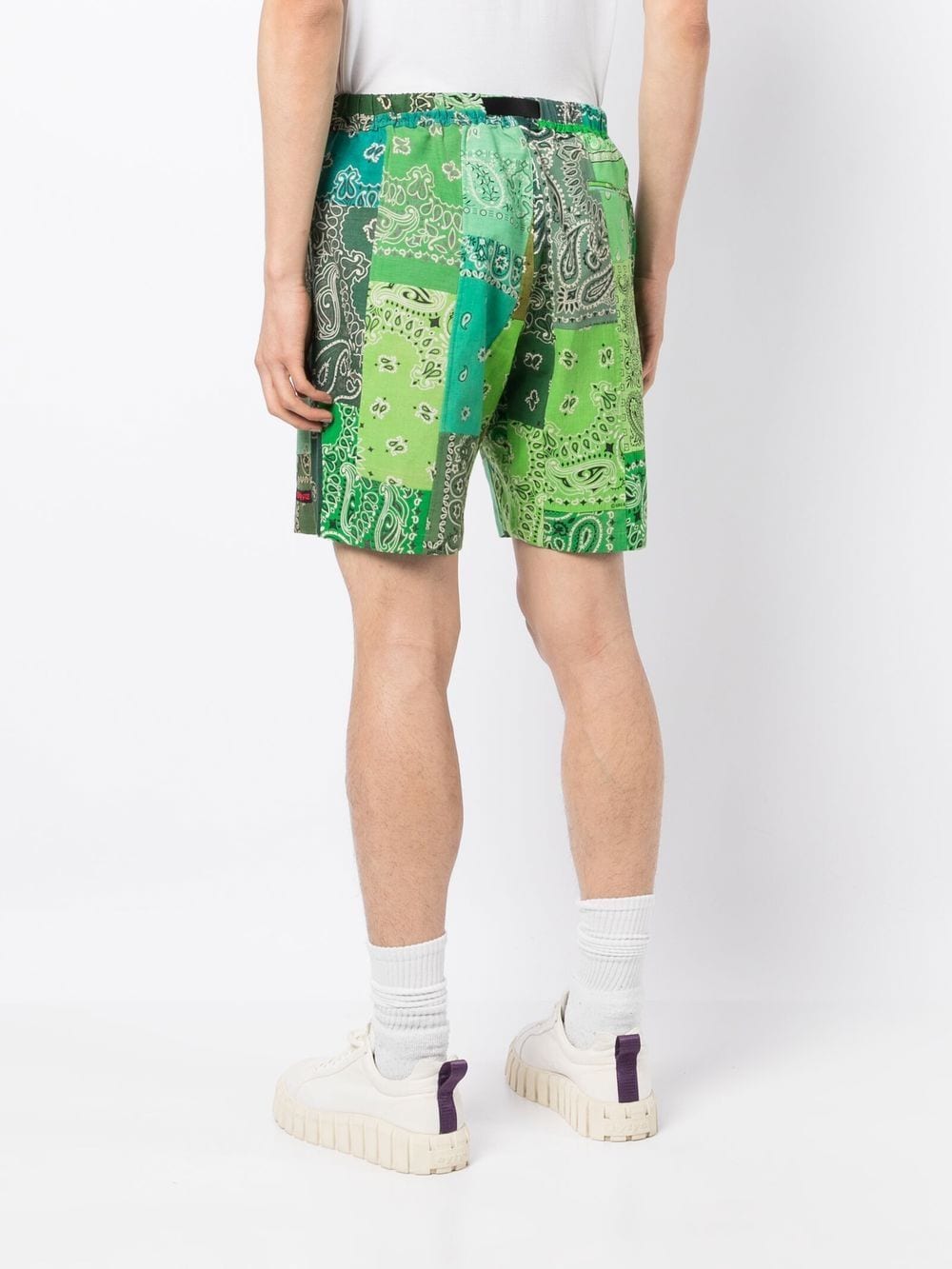 Shop Readymade Graphic-print Ec-st Shorts