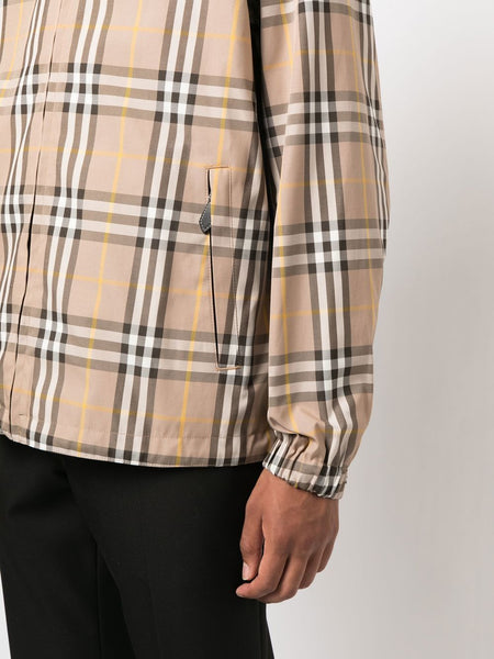 Burberry Stanford Reversible Plaid Hooded Jacket – The Business