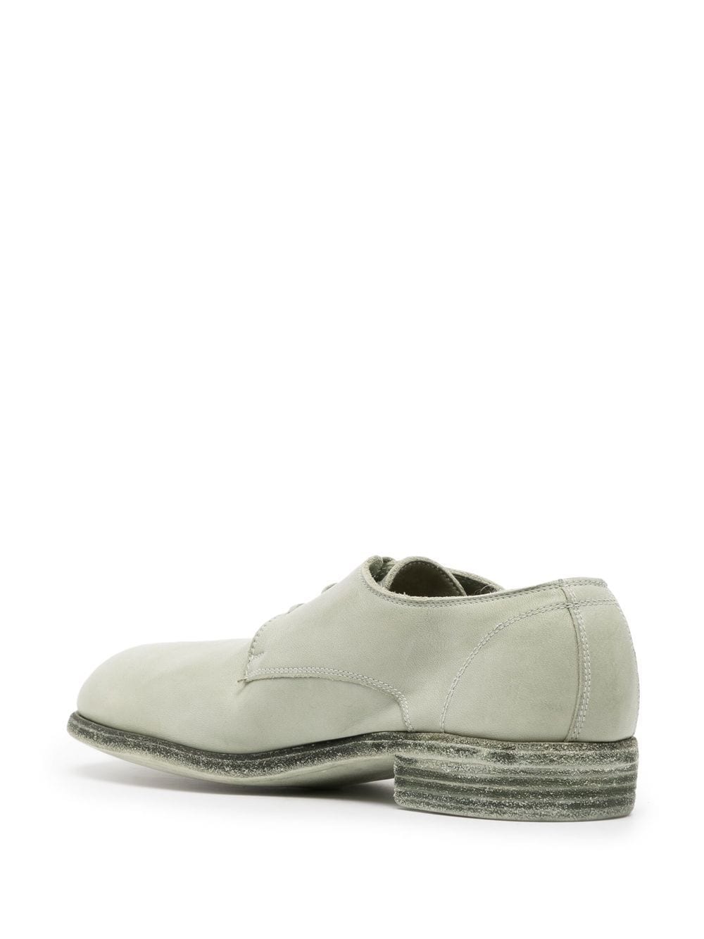 Shop Guidi 30mm Lace-up Leather Derby Shoes