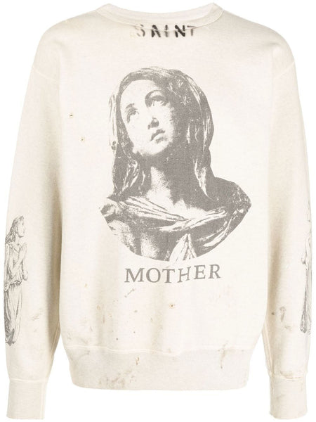Saint Mxxxxxx Graphic-Print Sweatshirt – The Business Fashion
