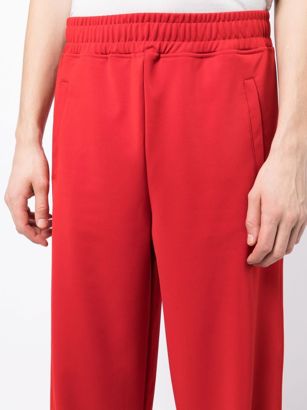 Shop Jw Anderson Drawstring -cuff Track Pants