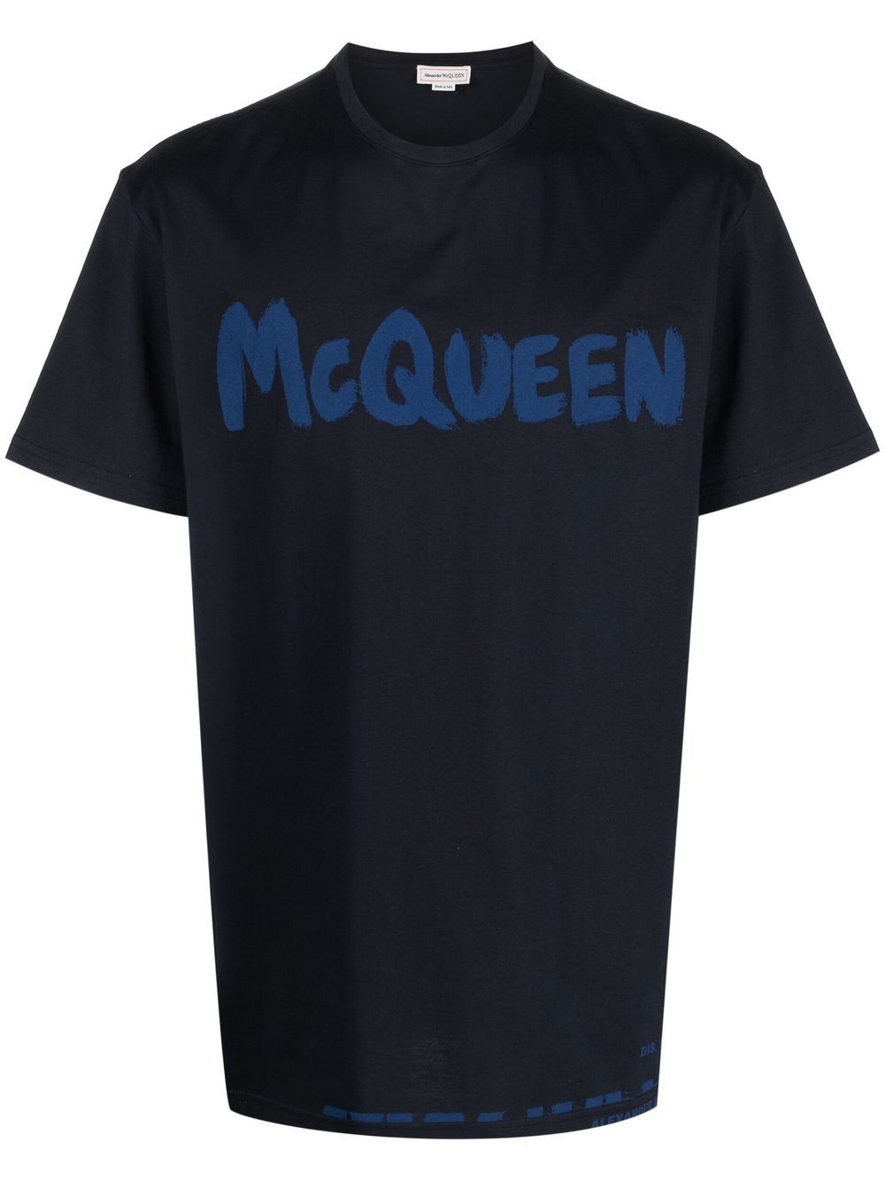 Shop Alexander Mcqueen Logo-print Cotton T-shirt