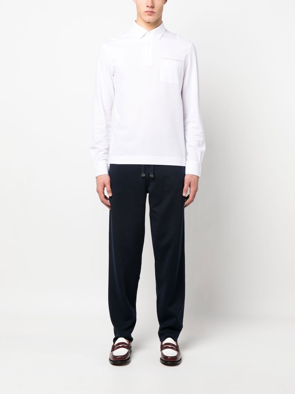 Shop Brioni Drawstring-fastening Track Pants