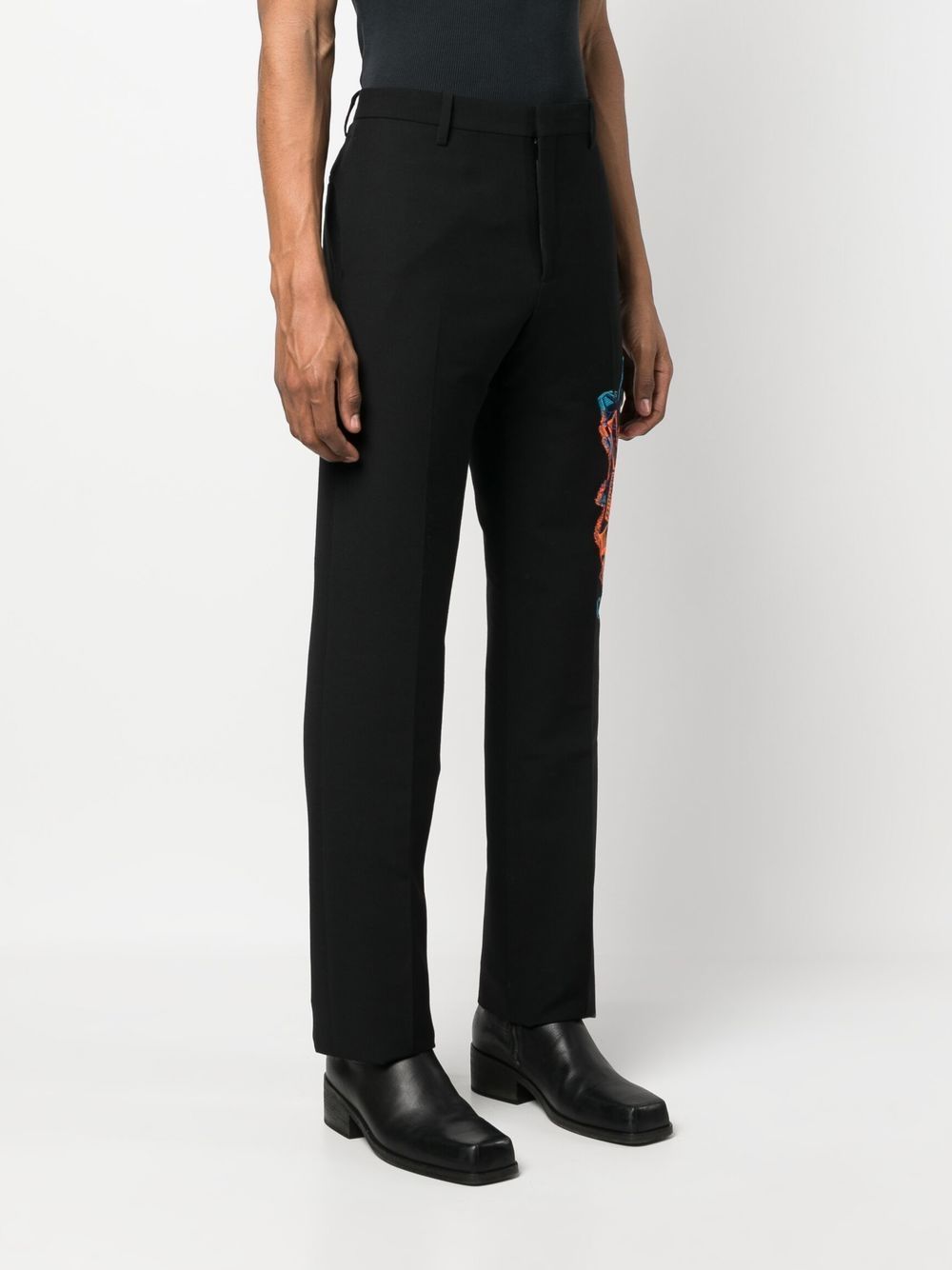 Shop Off-white Graf Coupe' Slim-cut Trousers