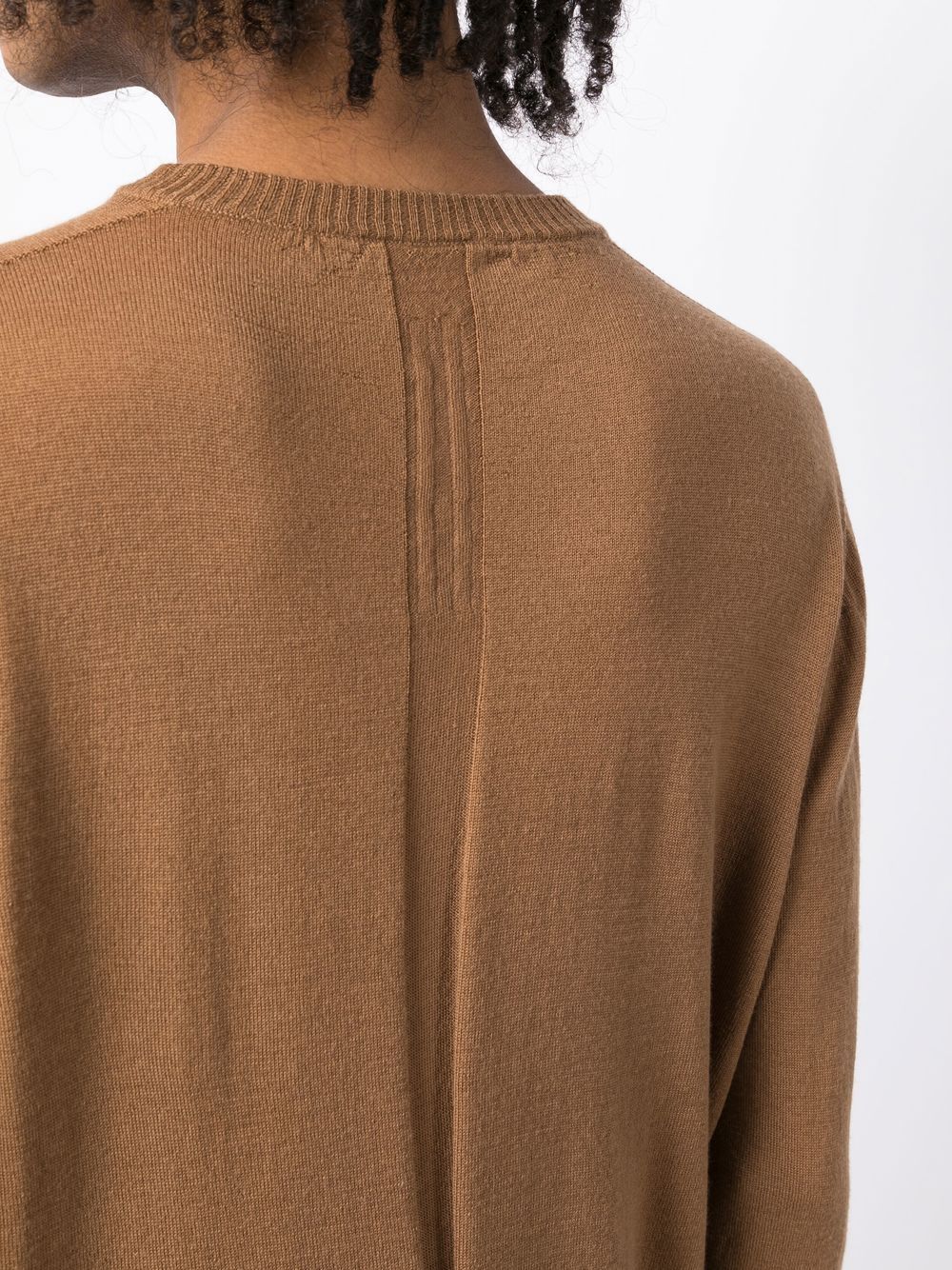 Shop Rick Owens Fine-knit Wool Jumper