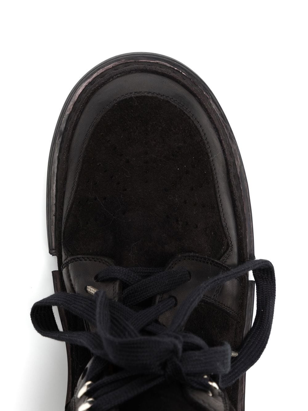 Shop Guidi Horse Reverse Lace Up Sneakers