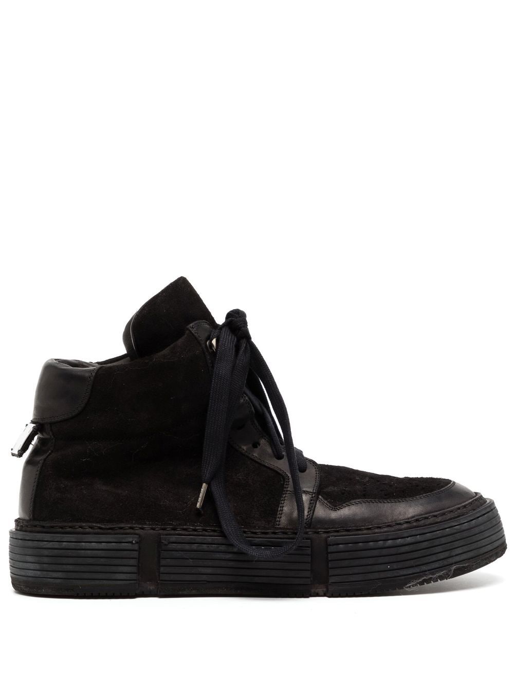 Shop Guidi Horse Reverse Lace Up Sneakers