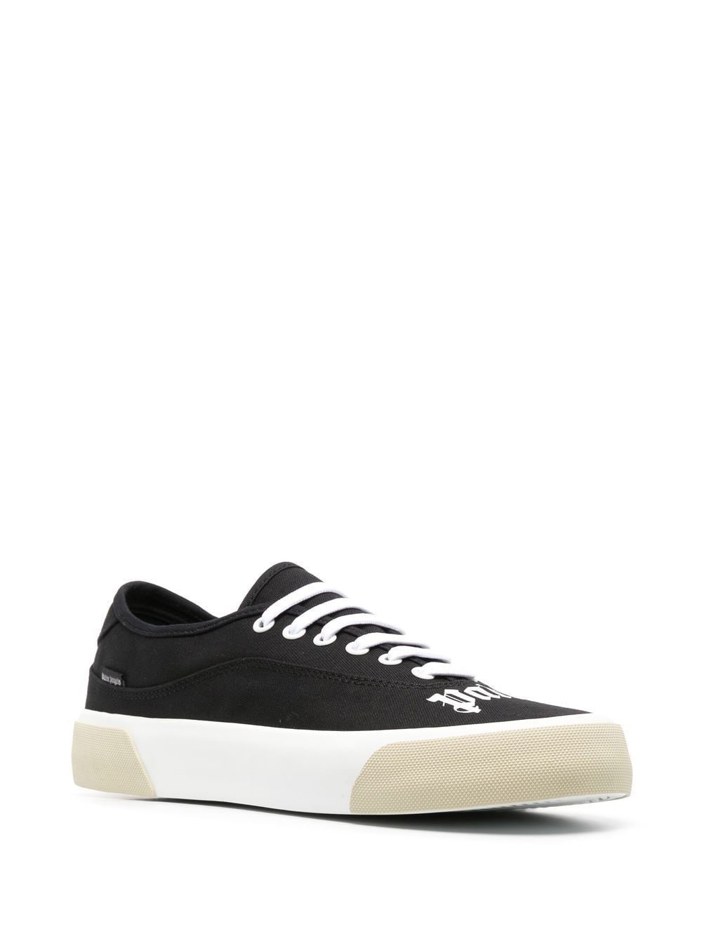 Shop Palm Angels Logo Skaters Sneakers